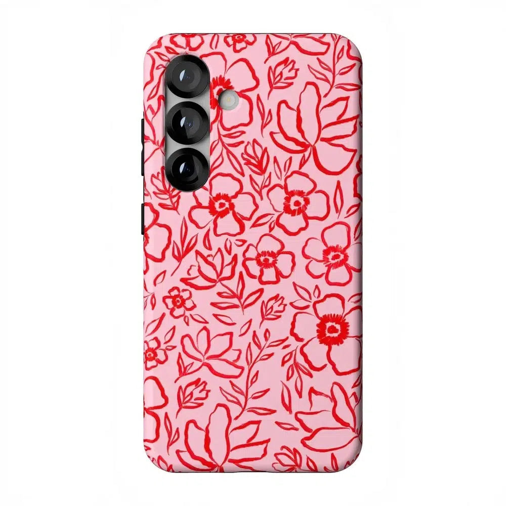 Blush Garden | Floral Doodle Case