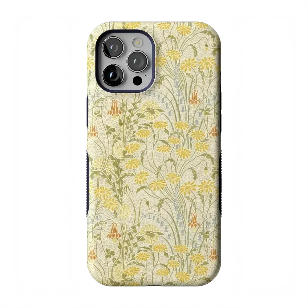 Boho Blooms | Golden Floral Case