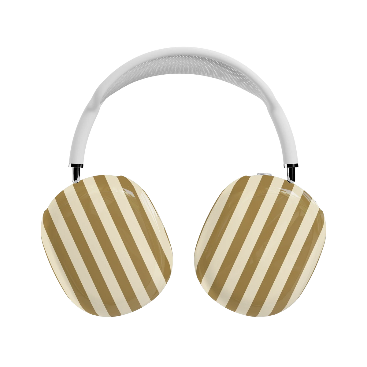 Canvas & Co | Warm Neutral Stripes AirPods Max Case