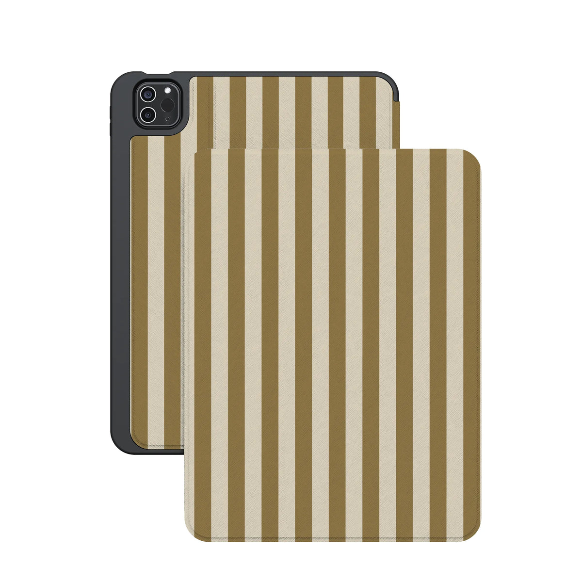 Canvas & Co | Warm Neutral Stripes iPad Case