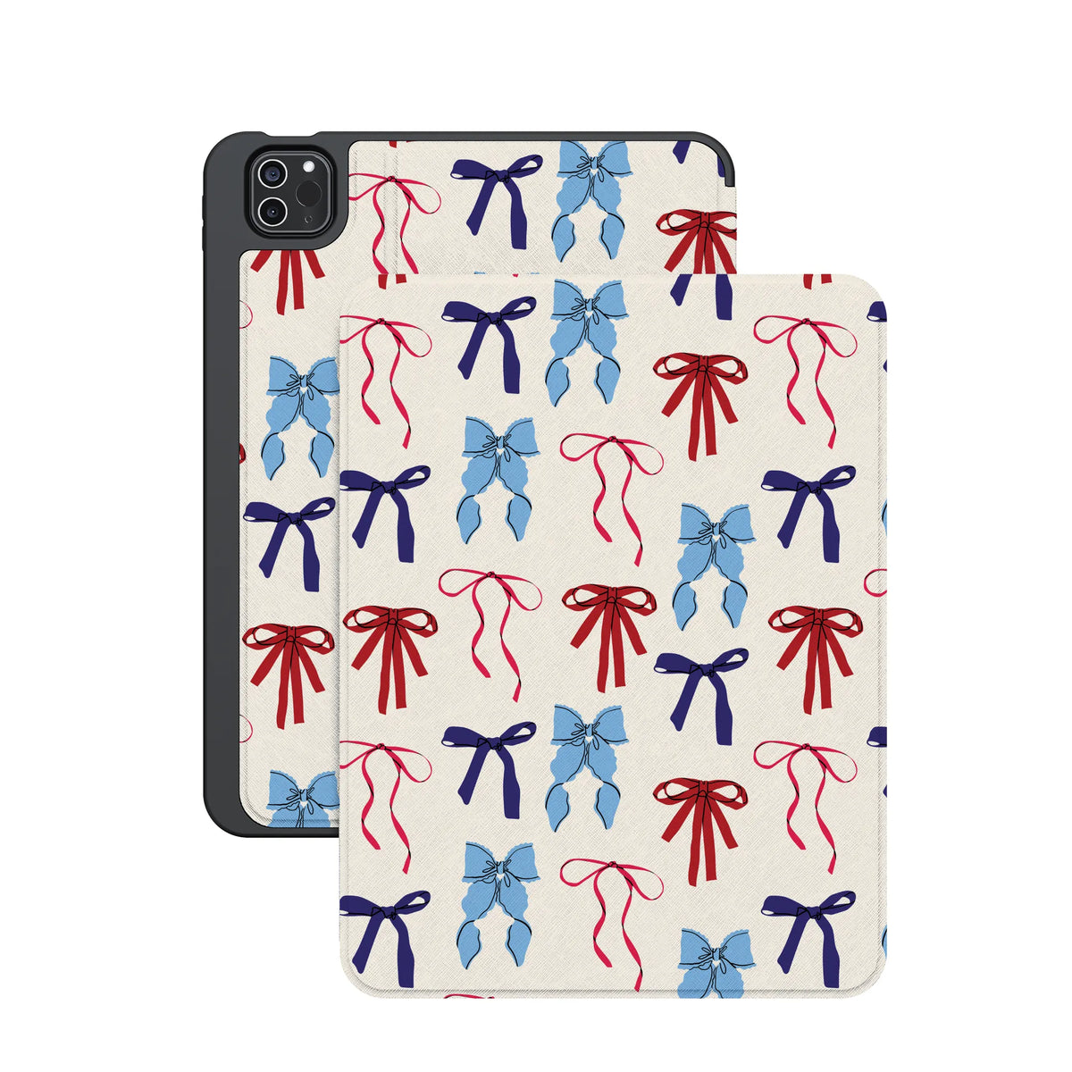 American Girlie | Red White & Blue Bows iPad Case