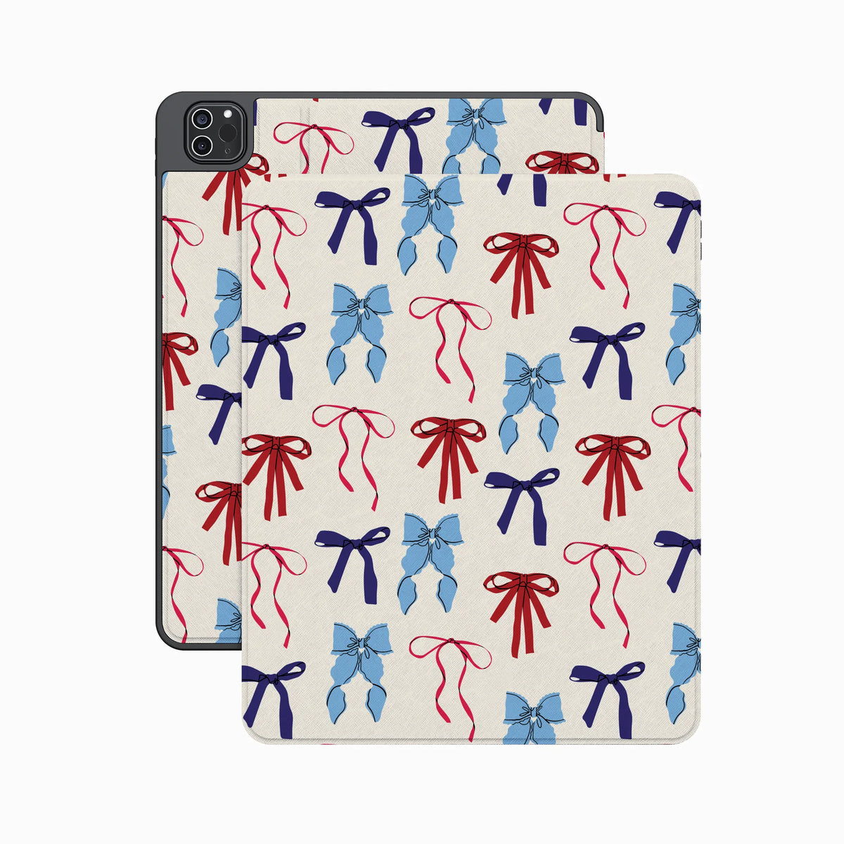 American Girlie | Red White & Blue Bows iPad Case