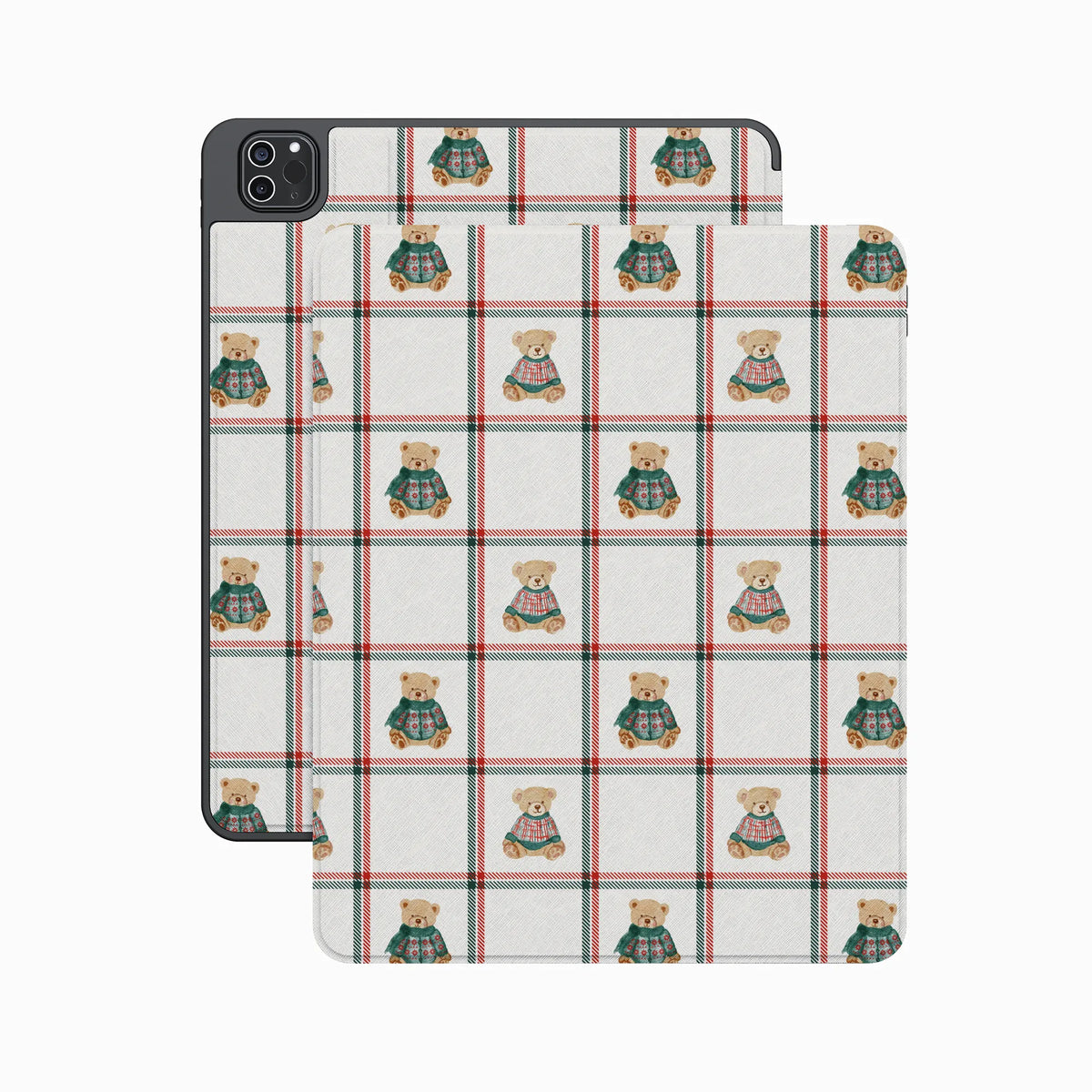 Bear Hugs | Teddy Squares iPad Case