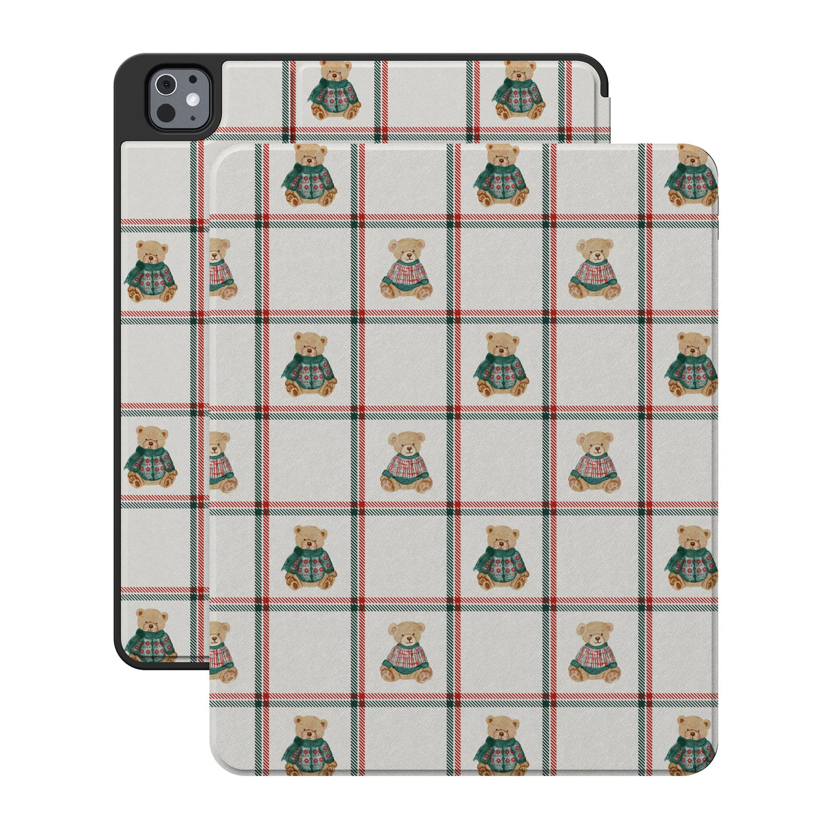 Bear Hugs | Teddy Squares iPad Case
