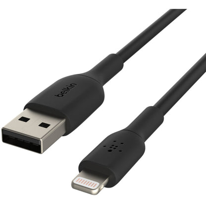 Belkin BoostCharge Lightning to USB-A Cable (1 meter / 3.3 foot, Black) - CAA001bt1MBK