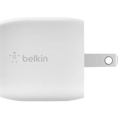 Belkin BoostCharge 30W USB-C GaN Wall Charger (USB-C Cable included) - Power Adapter - WCH001dq1MWH-B6