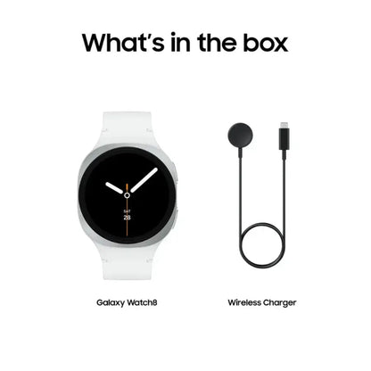 Samsung Galaxy Watch8 Aluminum Case Smartwatch with Sport Band - Bluetooth
