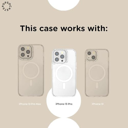 PopSockets iPhone 13 Pro Phone Case with MagSafe- Wild Blooms