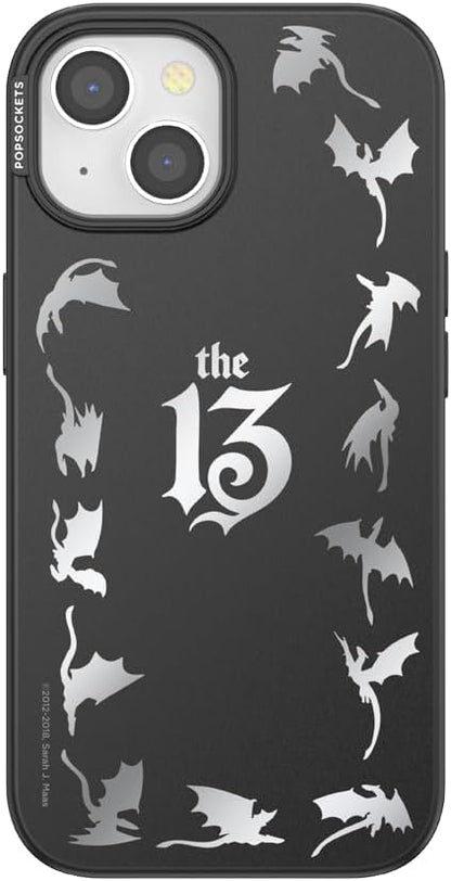 PopSockets iPhone 15 Phone Case with MagSafe, Wireless Charging Compatible, Dragon - The 13
