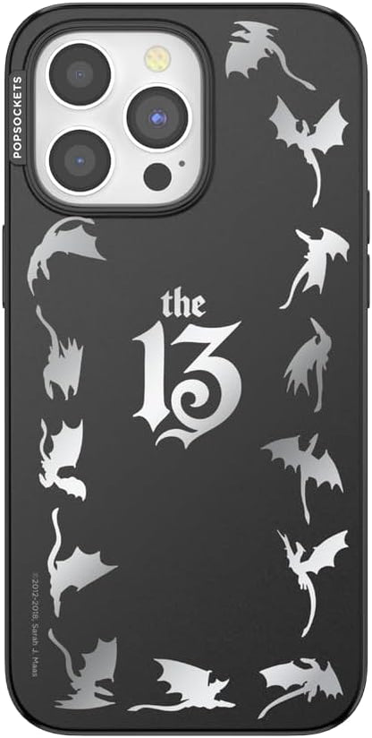 PopSockets iPhone 15 Pro Max Phone Case with MagSafe, Wireless Charging Compatible, Dragon - The 13