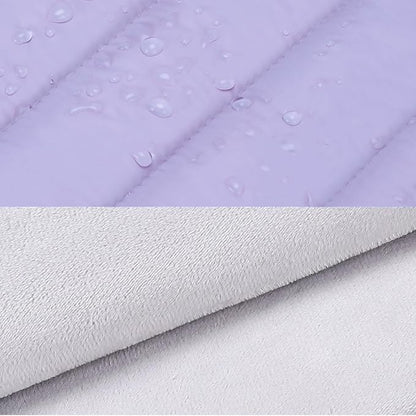 MOSISO 15-15.6 inch Laptop Case, 16 inch Puffy Laptop Sleeve Compatible with MacBook Pro 16, HP Dell ASUS Acer Toshiba Lenovo Notebook Computer, Polyester Horizontal Bag with Small Case, Purple
