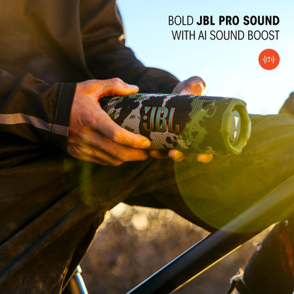 JBL Flip 7 - Portable Waterproof and Drop-Proof Speaker (Black)