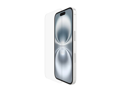 Belkin ScreenForce InvisiGlass - Screen protector for cellular phone - glass - for Apple iPhone 14 Pro, 15, 16 OVA171FQ