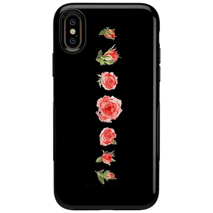 Accept the Rose | Blooming Red Rose Floral Case