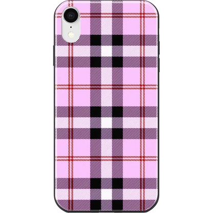 As if! | Light Purple Plaid Case