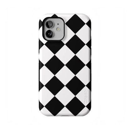 Black Checkerboard | High Contrast Design Case