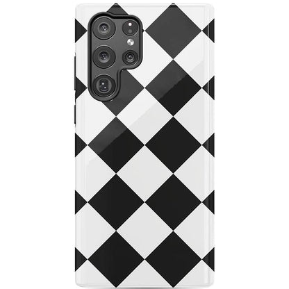 Black Checkerboard | High Contrast Design Case