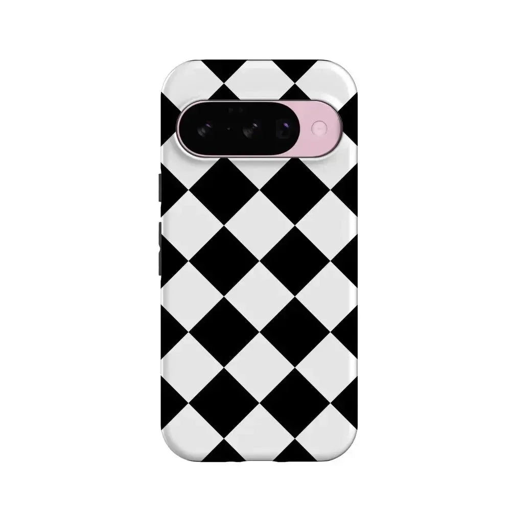 Black Checkerboard | High Contrast Design Case