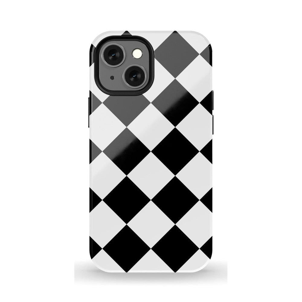 Black Checkerboard | High Contrast Design Case