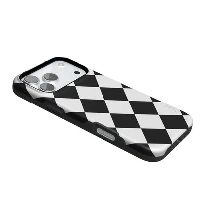 Black Checkerboard | High Contrast Design Case