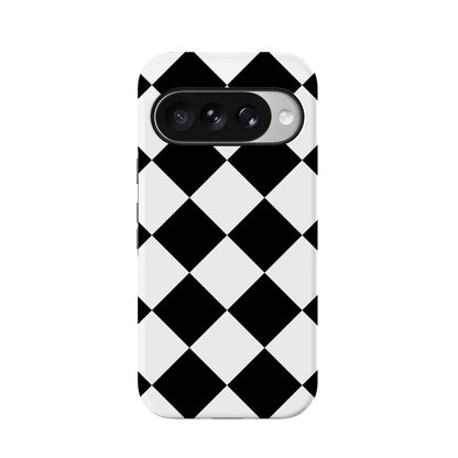Black Checkerboard | High Contrast Design Case