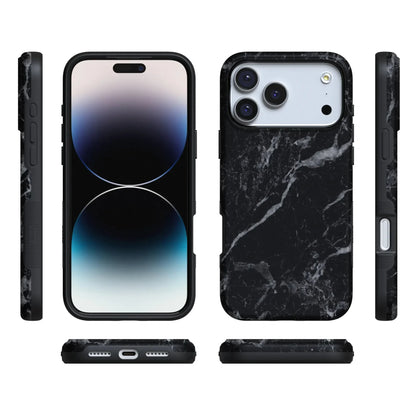 Black Pearl | Classic Black Marble Case