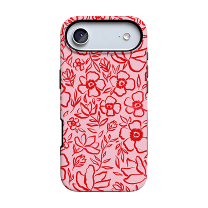 Blush Garden | Floral Doodle Case