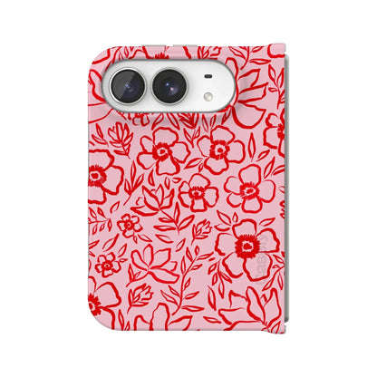 Blush Garden | Floral Doodle Case