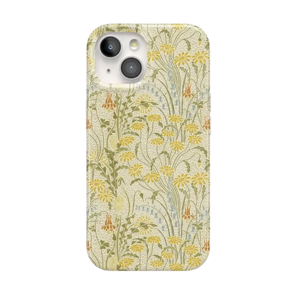 Boho Blooms | Golden Floral Case
