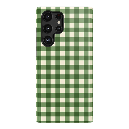 Checked Twice | Green Plaid Case