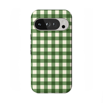 Checked Twice | Green Plaid Case