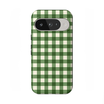 Checked Twice | Green Plaid Case