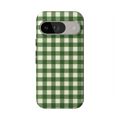 Checked Twice | Green Plaid Case