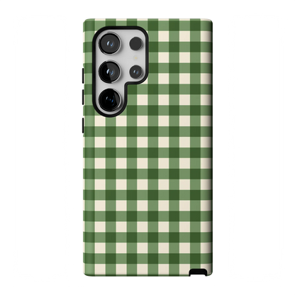 Checked Twice | Green Plaid Case