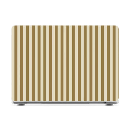 Canvas & Co | Warm Neutral Stripes Laptop Shell