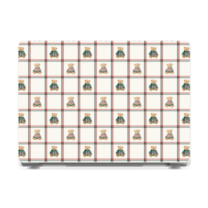 Bear Hugs | Teddy Squares Laptop Shell