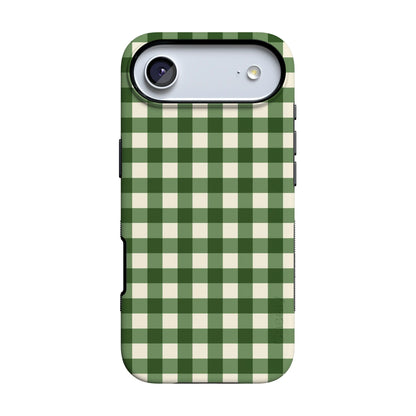 Checked Twice | Green Plaid Case