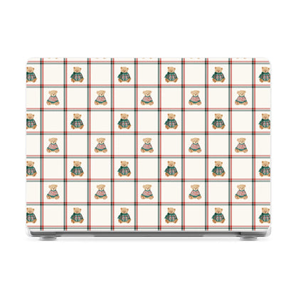 Bear Hugs | Teddy Squares Laptop Shell