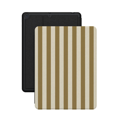 Canvas & Co | Warm Neutral Stripes iPad Case