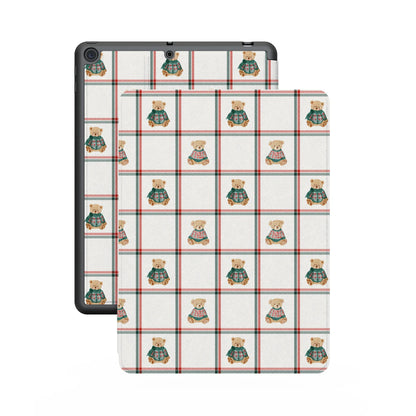 Bear Hugs | Teddy Squares iPad Case