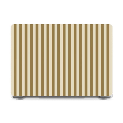 Canvas & Co | Warm Neutral Stripes Laptop Shell