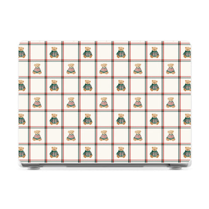 Bear Hugs | Teddy Squares Laptop Shell
