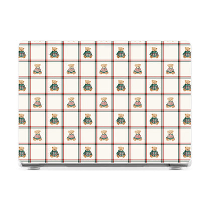 Bear Hugs | Teddy Squares Laptop Shell