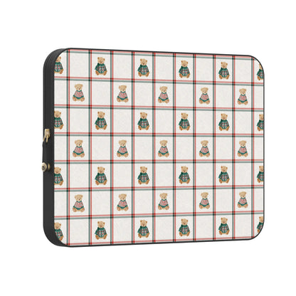 Bear Hugs | Teddy Squares Laptop Case