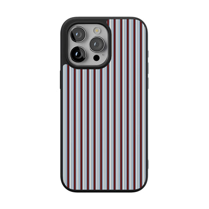 Bistro Stripes | Blue & Maroon Case