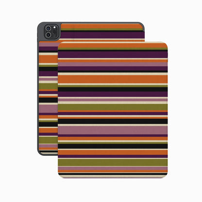 Candy Stripes | Layered Lines iPad Case