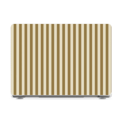 Canvas & Co | Warm Neutral Stripes Laptop Shell