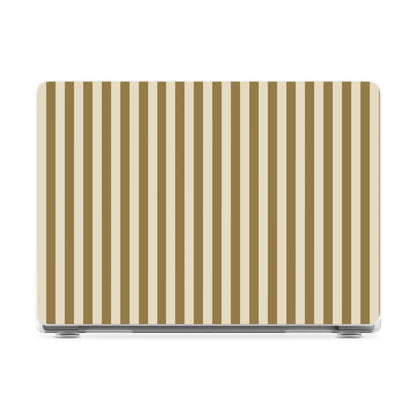 Canvas & Co | Warm Neutral Stripes Laptop Shell