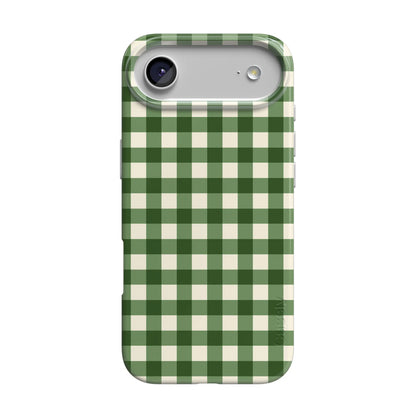 Checked Twice | Green Plaid Case