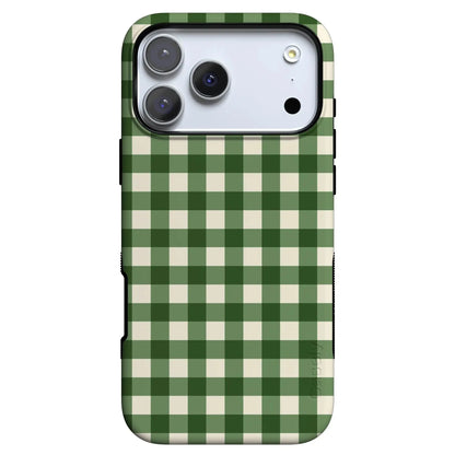 Checked Twice | Green Plaid Case